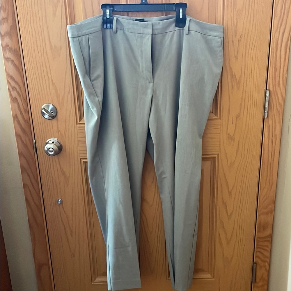 Talbots Gray Chinos Straight Leg